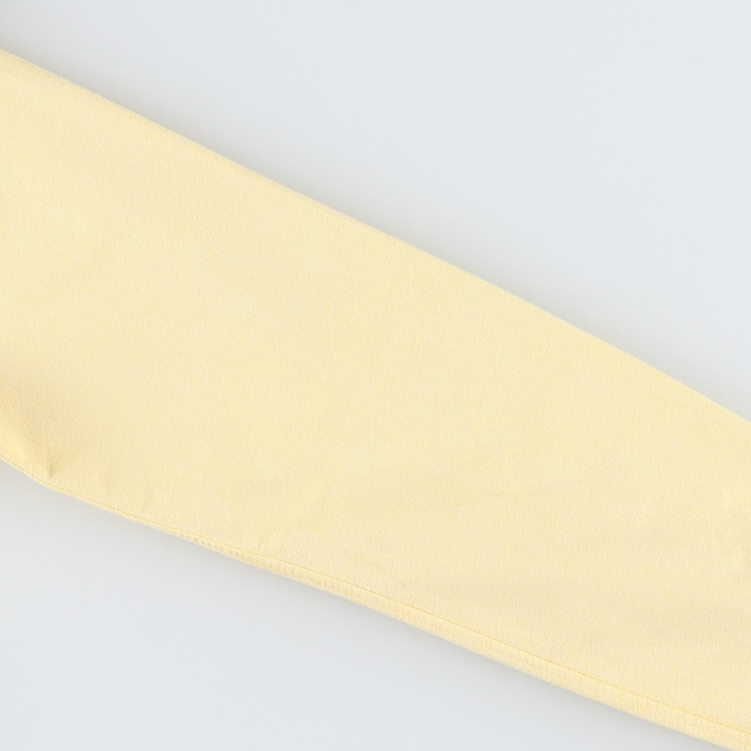 Ralph Lauren POLO RALPH LAUREN CUSTOM FIT Long-Sleeve Button-Down Shirt, Women's Size M (approx.) cotton lemon yellow Vintage Second Hand