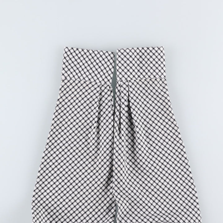 Ralph Lauren SPORT Long-Sleeve Cotton Check Shirt, Women's Size L (approx.) cotton black type Vintage Second Hand