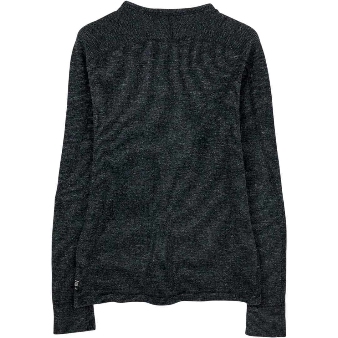Ralph Lauren POLO RALPH LAUREN Thermal Long-Sleeve T-Shirt, Women's Size M (approx.) unclear Charcoal Vintage Second Hand