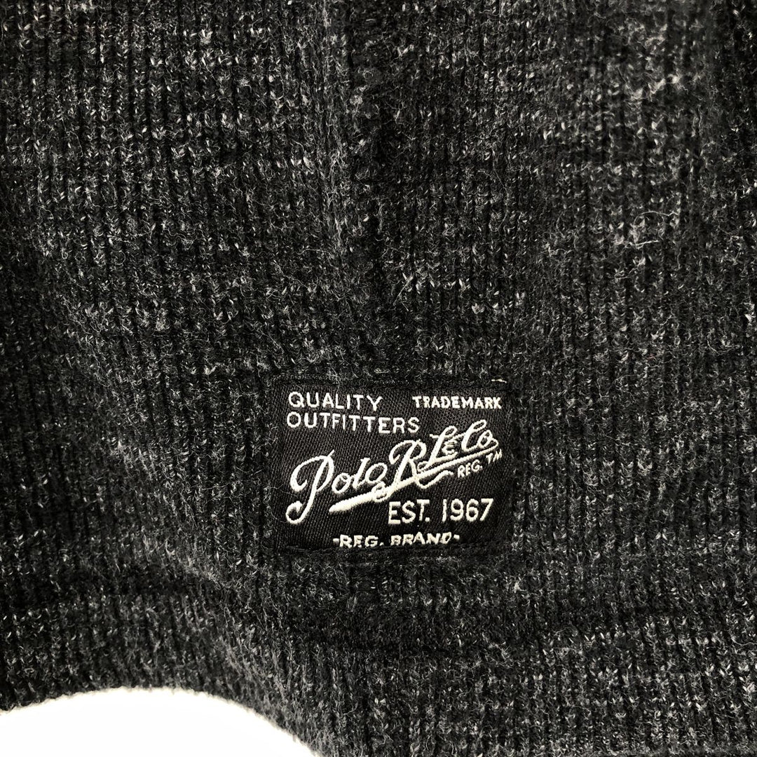 Ralph Lauren POLO RALPH LAUREN Thermal Long-Sleeve T-Shirt, Women's Size M (approx.) unclear Charcoal Vintage Second Hand