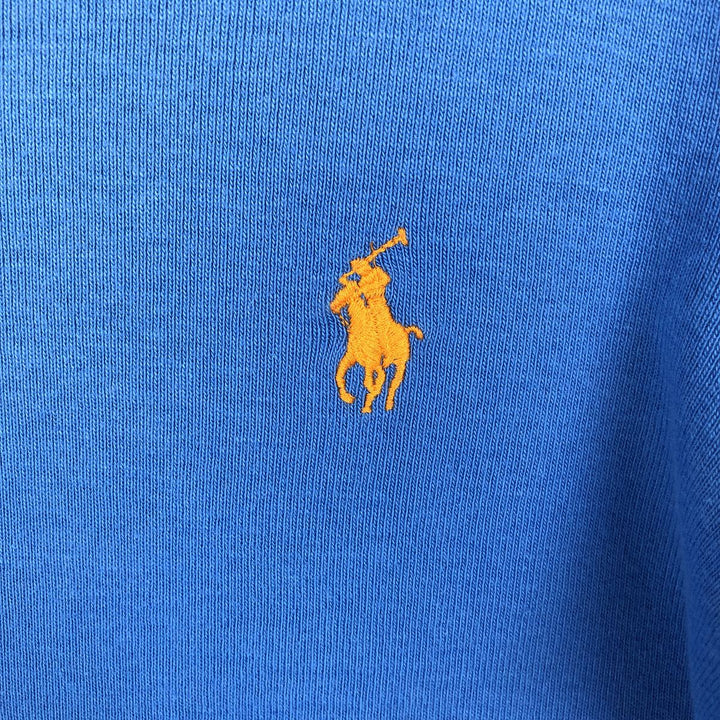 Ralph Lauren RALPH LAUREN SPORT long-sleeved T-shirt, women's size M cotton Blue type light blue Vintage Second Hand