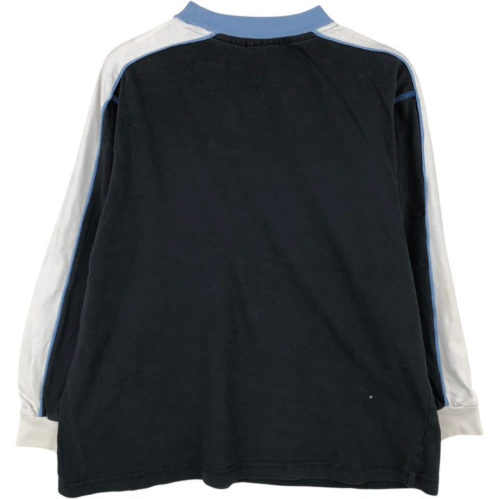 Champion AUTHENTIC ATHLETIC APPAREL Long-Sleeve T-Shirt (Women's Size M) - 2000s cotton black type Vintage Second Hand
