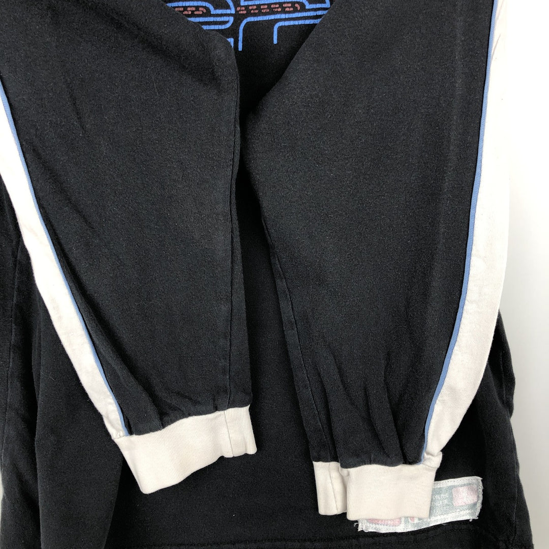 Champion AUTHENTIC ATHLETIC APPAREL Long-Sleeve T-Shirt (Women's Size M) - 2000s cotton black type Vintage Second Hand