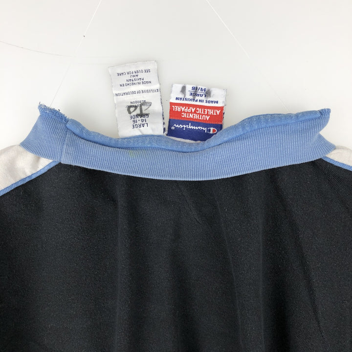 Champion AUTHENTIC ATHLETIC APPAREL Long-Sleeve T-Shirt (Women's Size M) - 2000s cotton black type Vintage Second Hand
