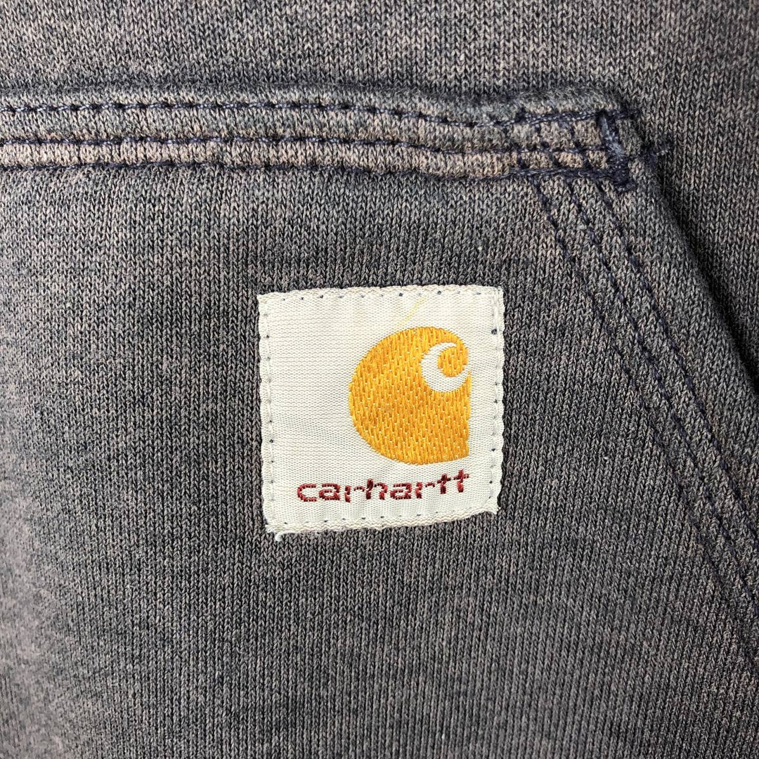 Carhartt ORIGINAL FIT Sweatshirt Pullover Hoodie, Men's Size XS (approx.) cotton navy blue type Vintage Second Hand