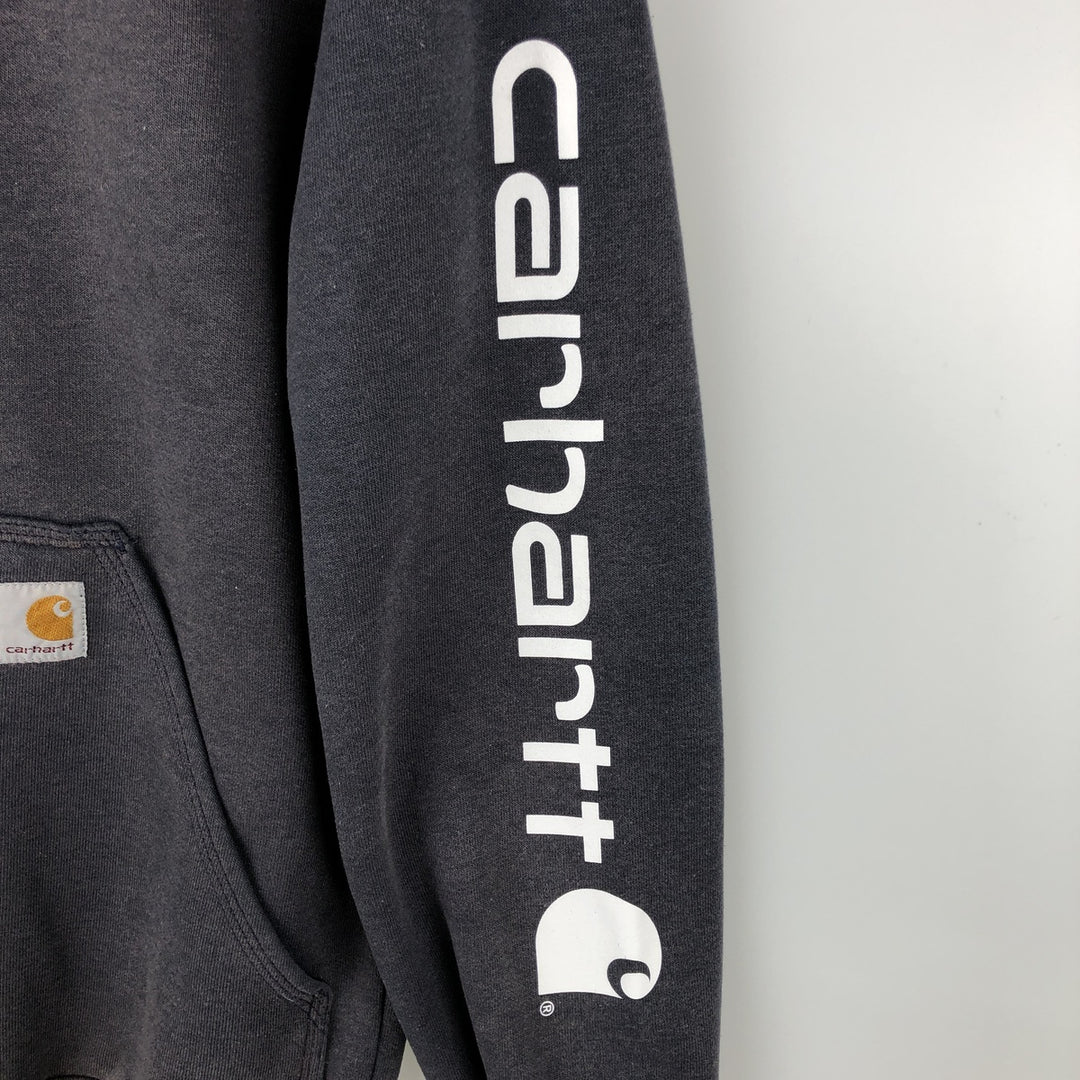 Carhartt ORIGINAL FIT Sweatshirt Pullover Hoodie, Men's Size XS (approx.) cotton navy blue type Vintage Second Hand