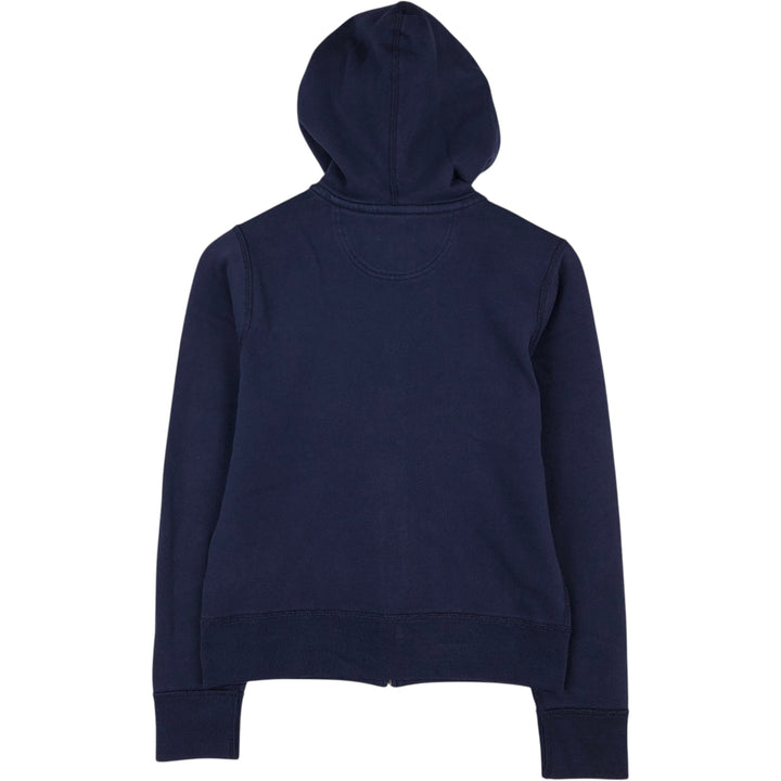 Ralph Lauren POLO RALPH LAUREN Sweat Full-Zip Hoodie, Women's Size M (approx.) cotton navy blue type Vintage Second Hand