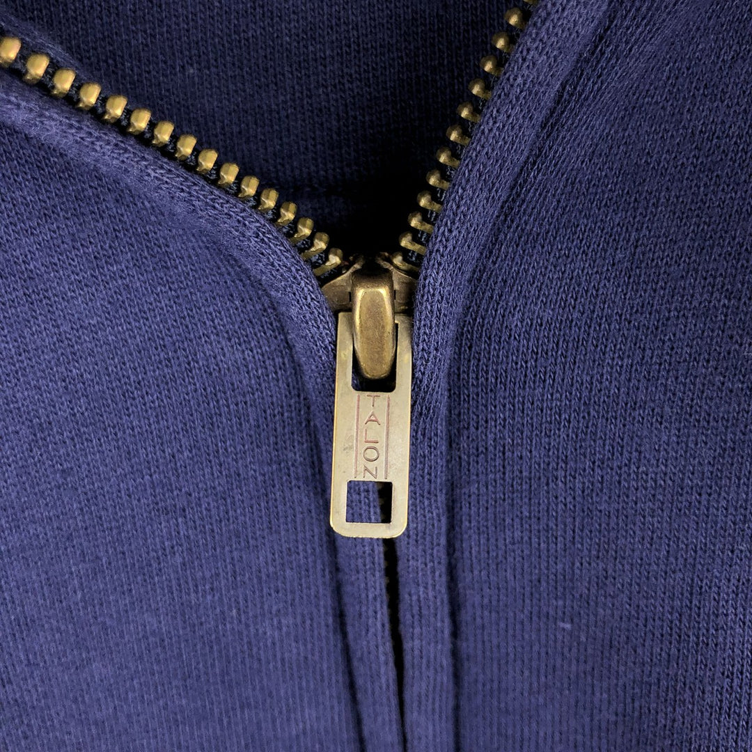 Ralph Lauren POLO RALPH LAUREN Sweat Full-Zip Hoodie, Women's Size M (approx.) cotton navy blue type Vintage Second Hand