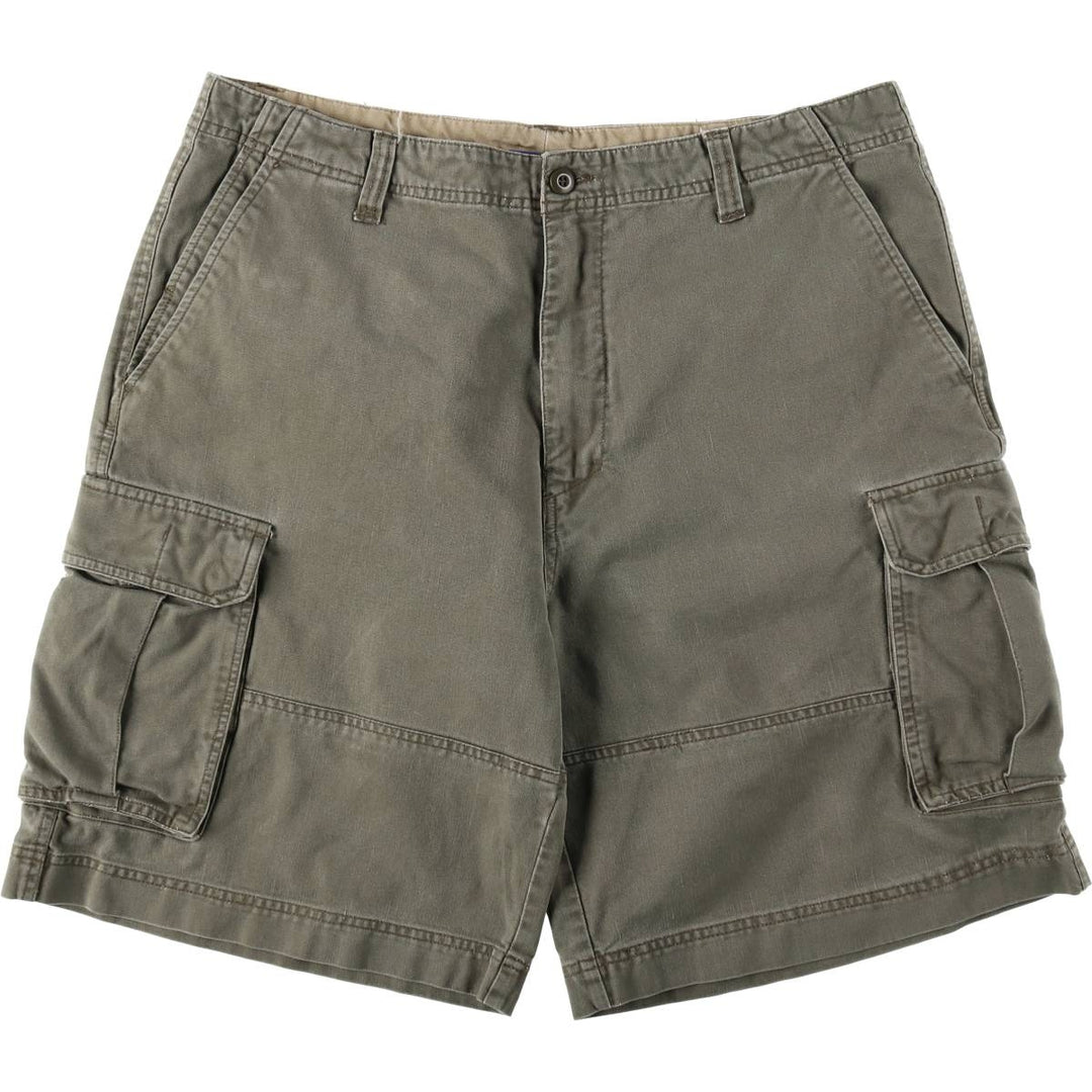Ocean Pacific cargo shorts, men's size W37 (approx.) cotton Khaki type Vintage Second Hand