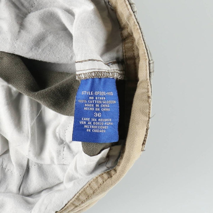 Ocean Pacific cargo shorts, men's size W37 (approx.) cotton Khaki type Vintage Second Hand