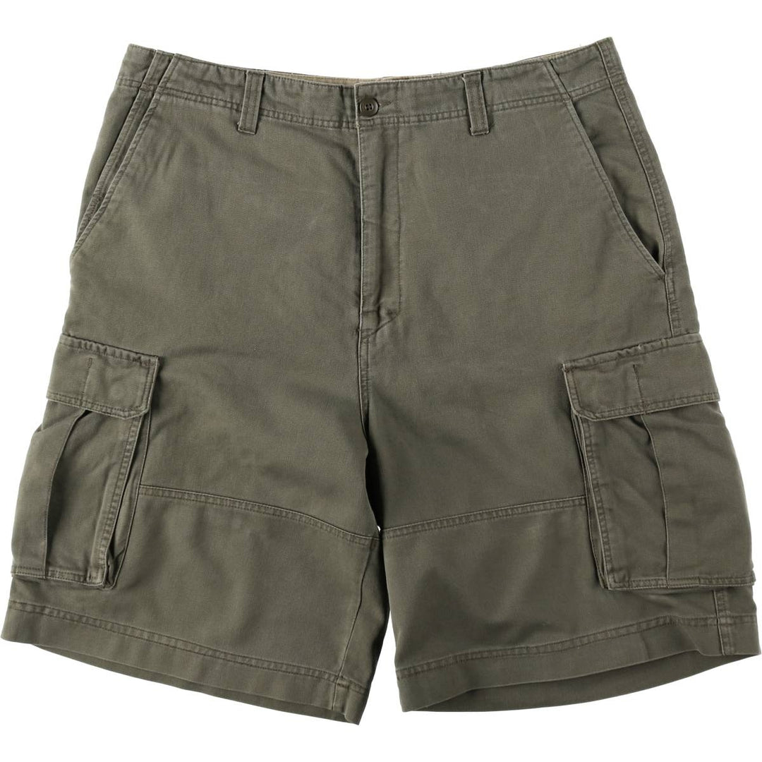Ocean Pacific cargo shorts, men's size W37 (approx.) cotton Khaki type Vintage Second Hand