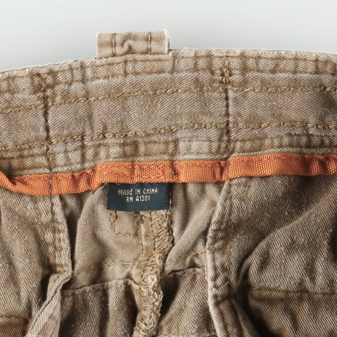Ralph Lauren POLO by Ralph Lauren Cargo Shorts, Men's Size W34 (approx.), Vintage cotton Khaki type beige Vintage Second Hand