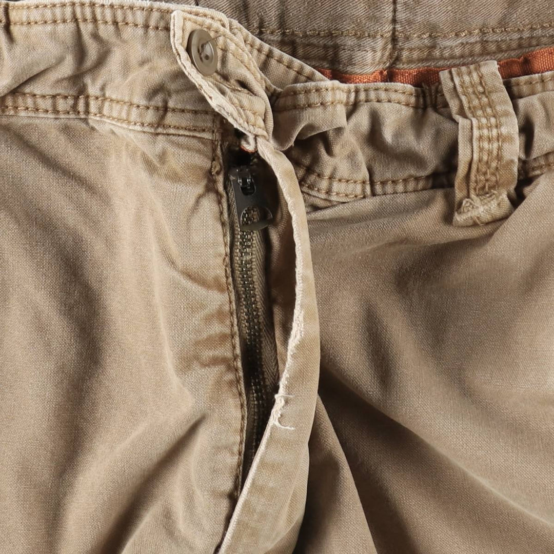 Ralph Lauren POLO by Ralph Lauren Cargo Shorts, Men's Size W34 (approx.), Vintage cotton Khaki type beige Vintage Second Hand