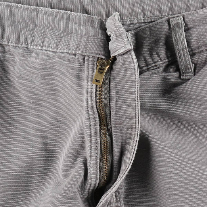 Carhartt Duck Work Shorts, Short Pants, Men's, W36 cotton gray type Vintage Second Hand