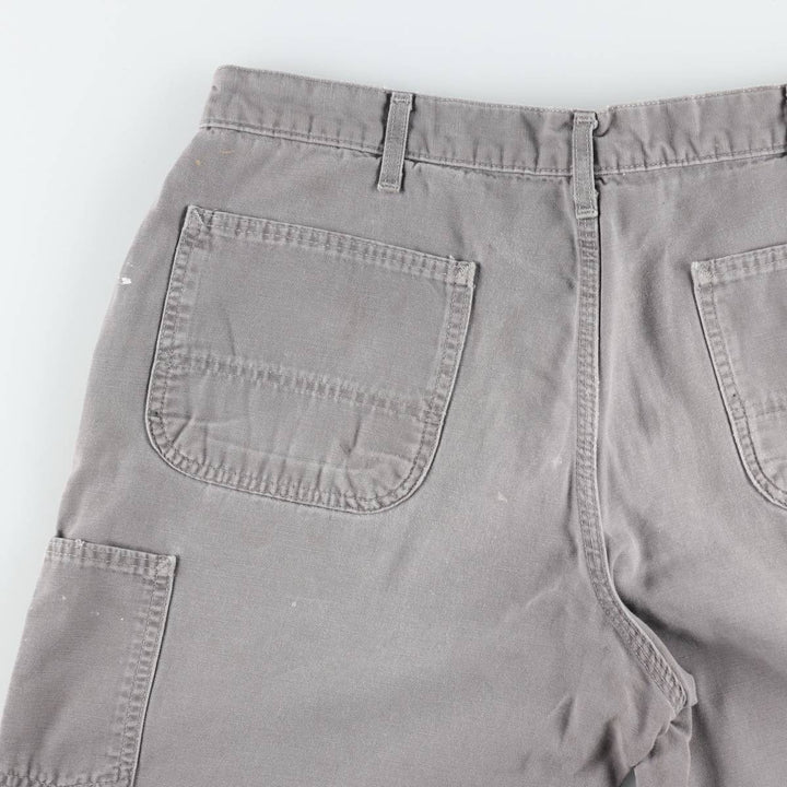 Carhartt Duck Work Shorts, Short Pants, Men's, W36 cotton gray type Vintage Second Hand