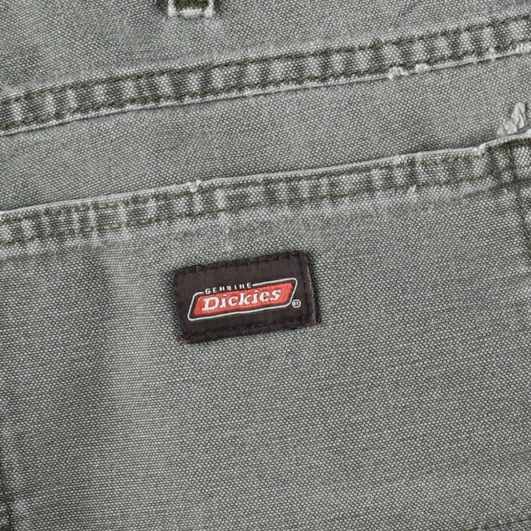 Dickies Duck Cargo Shorts, Men's Size W32 (approx.) cotton Khaki type Vintage Second Hand