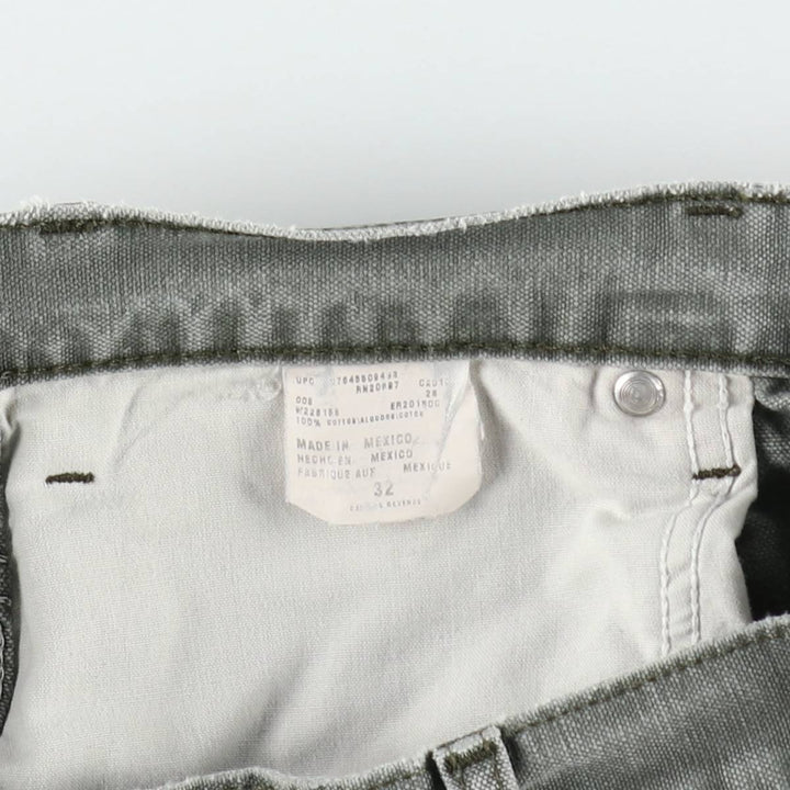 Dickies Duck Cargo Shorts, Men's Size W32 (approx.) cotton Khaki type Vintage Second Hand