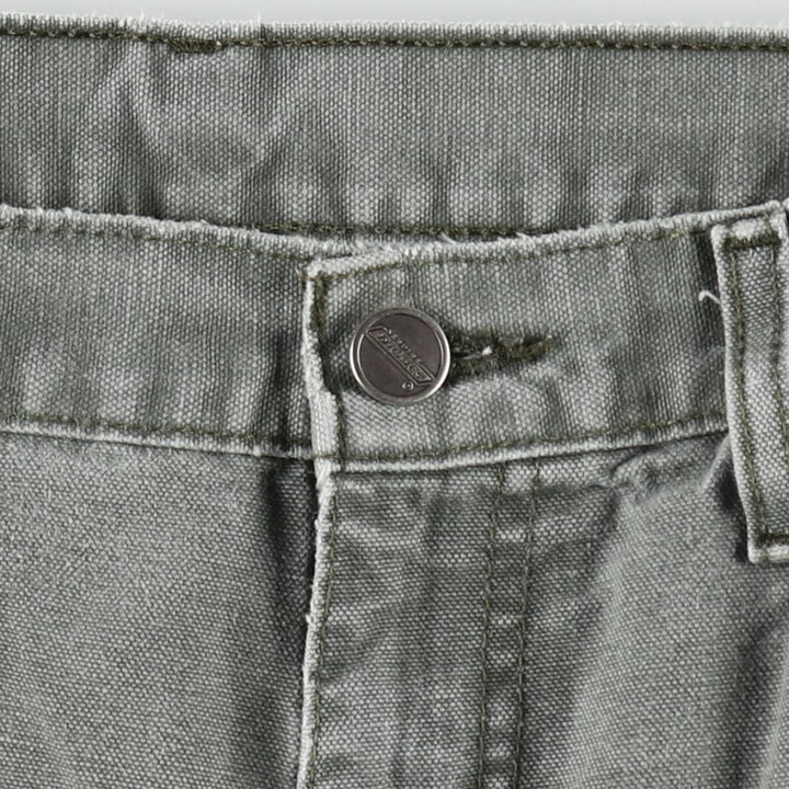 Dickies Duck Cargo Shorts, Men's Size W32 (approx.) cotton Khaki type Vintage Second Hand