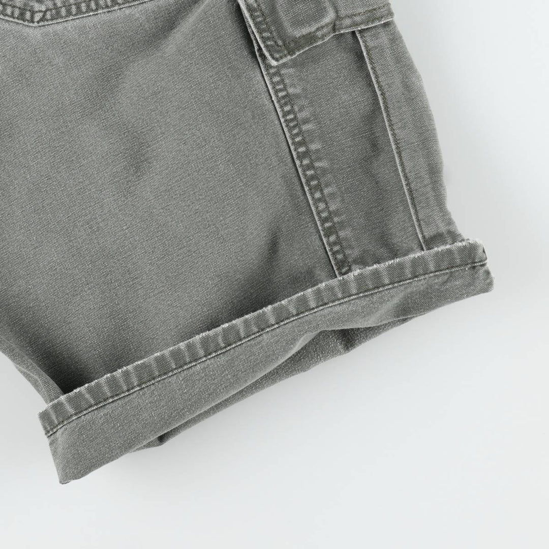 Dickies Duck Cargo Shorts, Men's Size W32 (approx.) cotton Khaki type Vintage Second Hand