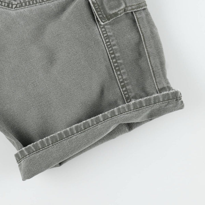 Dickies Duck Cargo Shorts, Men's Size W32 (approx.) cotton Khaki type Vintage Second Hand