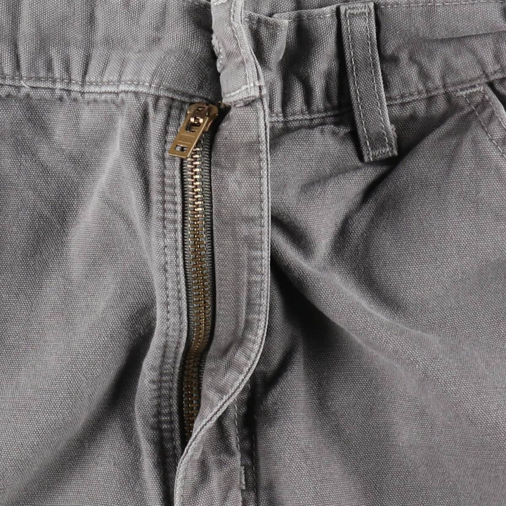 Carhartt Duck Work Shorts, Men's Size W34 cotton gray type Vintage Second Hand