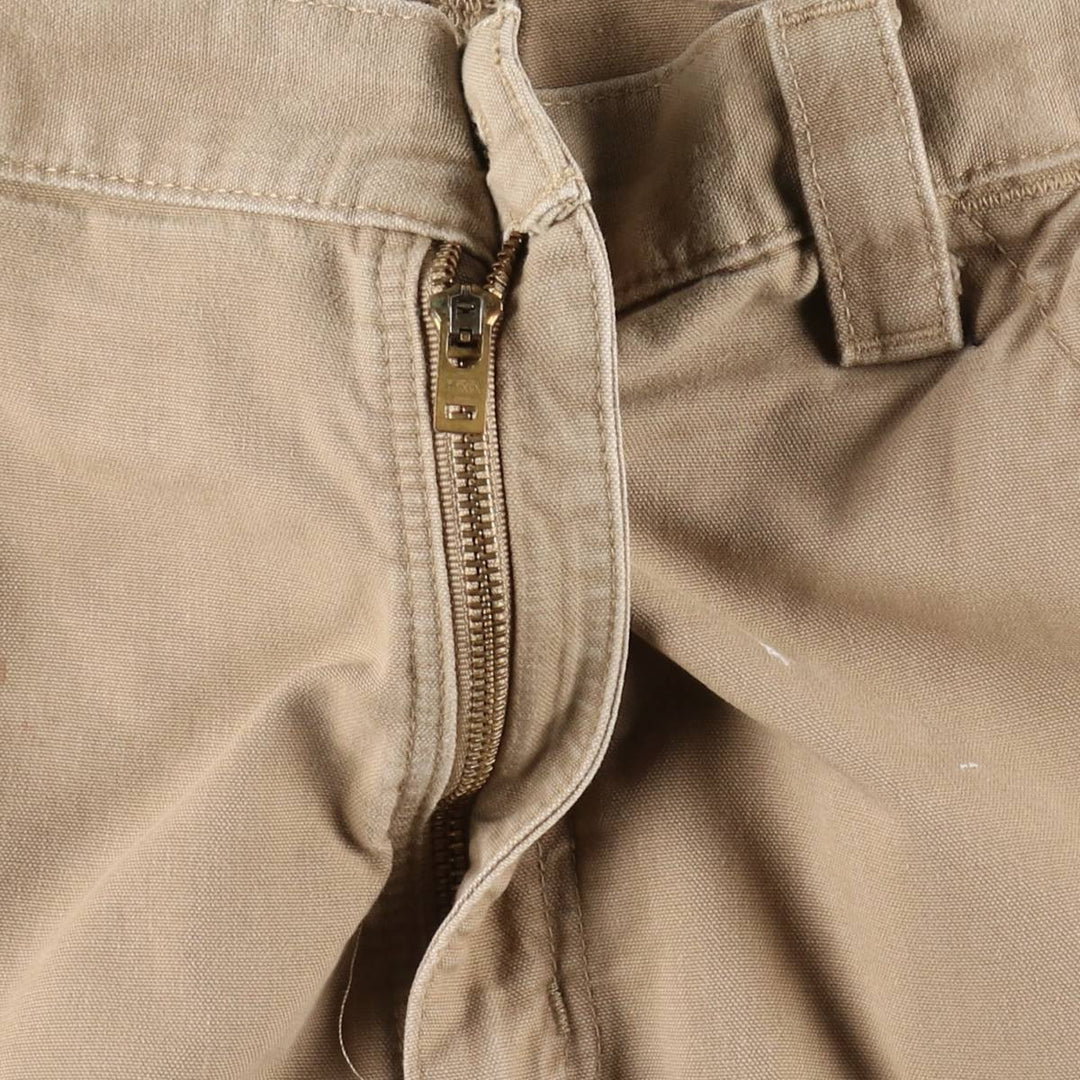 Carhartt ORIGINAL FIT Duck Painter Shorts, Shorts, Men's, W36 equivalent cotton Beige type Vintage Second Hand