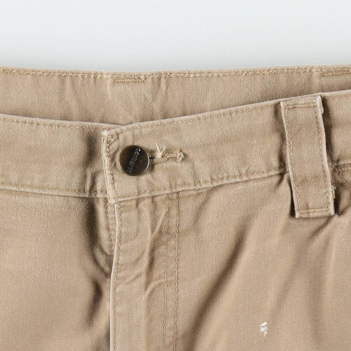 Carhartt ORIGINAL FIT Duck Painter Shorts, Shorts, Men's, W36 equivalent cotton Beige type Vintage Second Hand