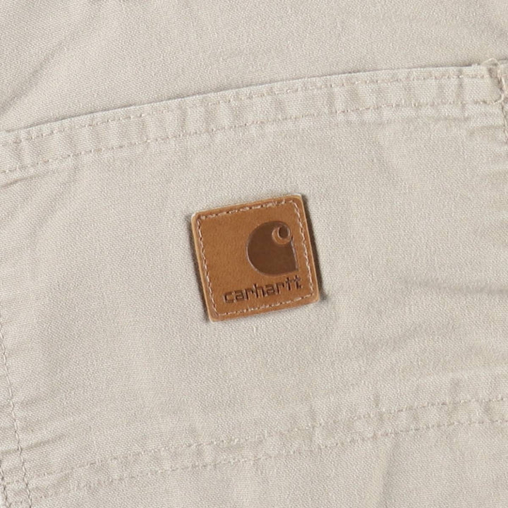 Carhartt ORIGINAL FIT Duck Painter Shorts, Shorts, Men's, W37 equivalent cotton Beige type Vintage Second Hand