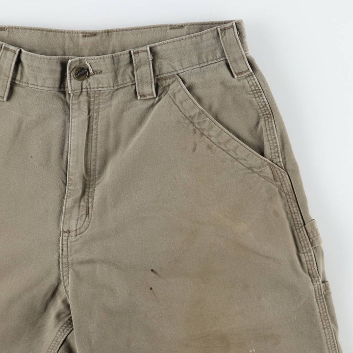 Carhartt Original Fit Duck Painter Shorts, Men's Size W33 cotton brown type Vintage Second Hand