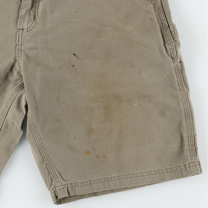 Carhartt Original Fit Duck Painter Shorts, Men's Size W33 cotton brown type Vintage Second Hand