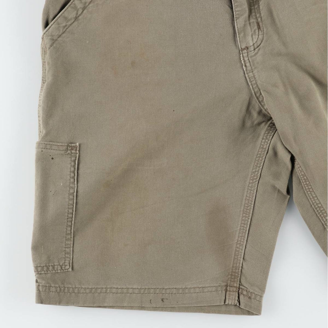 Carhartt Original Fit Duck Painter Shorts, Men's Size W33 cotton brown type Vintage Second Hand
