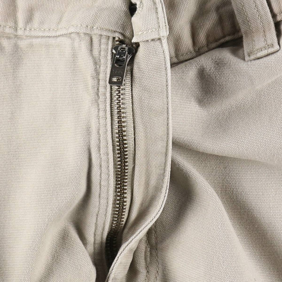 Carhartt Duck Canvas Work Shorts, Men's W35 (approx.) cotton Beige type Vintage Second Hand