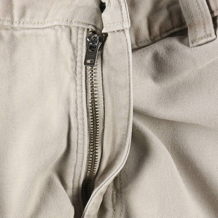 Carhartt Duck Canvas Work Shorts, Men's W35 (approx.) cotton Beige type Vintage Second Hand