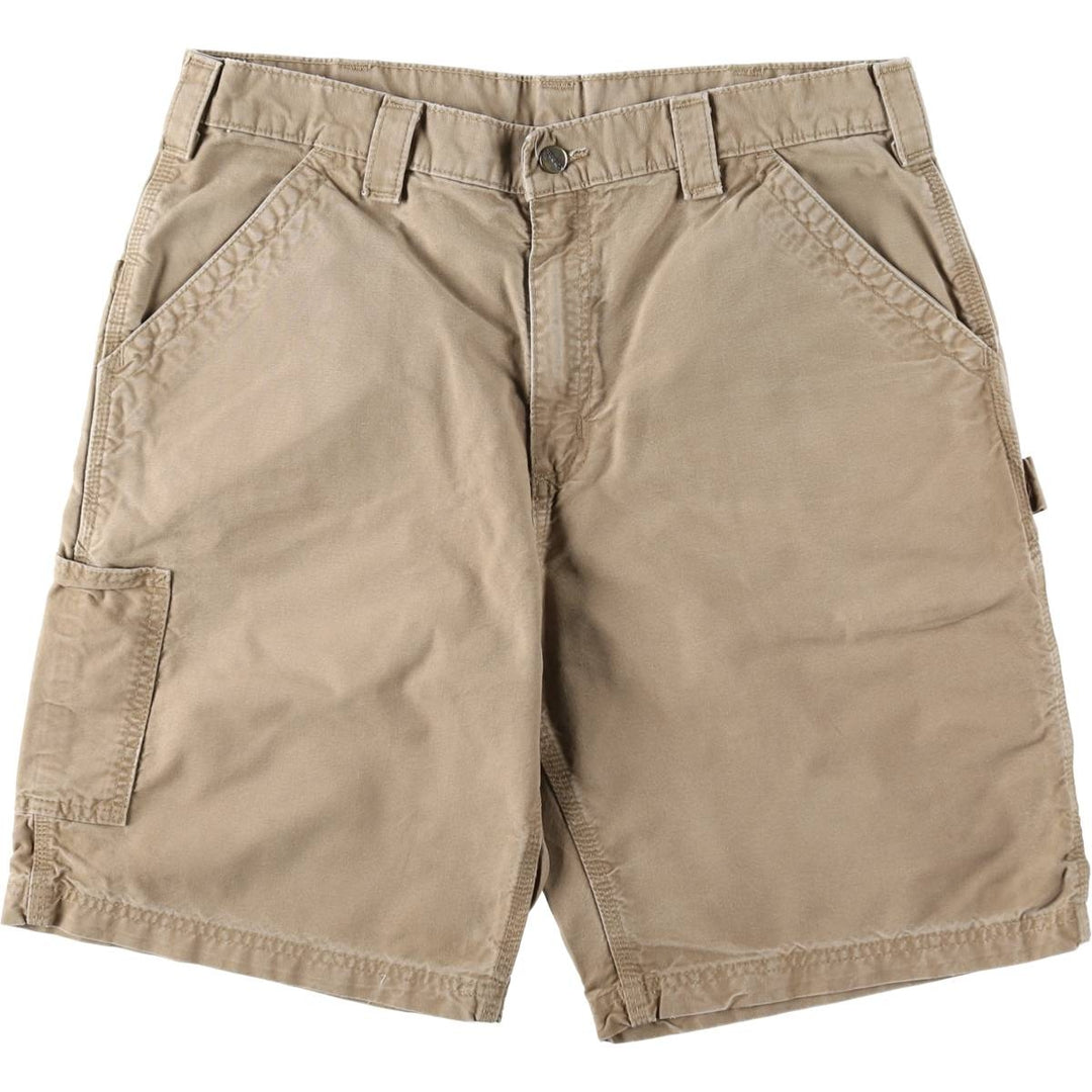 Carhartt Duck Painter Shorts, Men's Size W36 cotton Beige type Vintage Second Hand