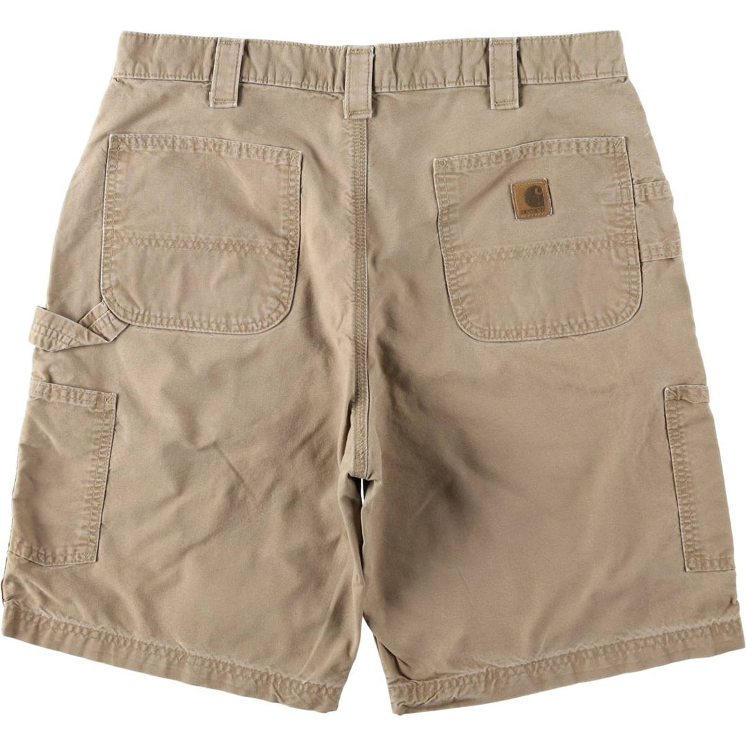 Carhartt Duck Painter Shorts, Men's Size W36 cotton Beige type Vintage Second Hand