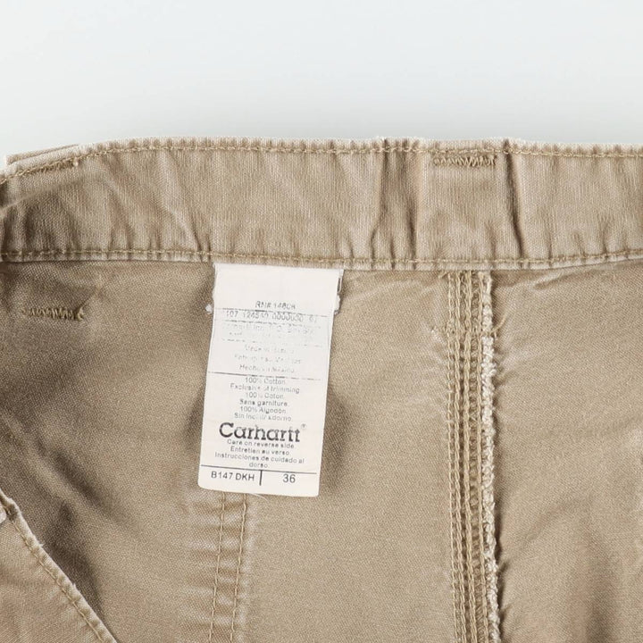 Carhartt Duck Painter Shorts, Men's Size W36 cotton Beige type Vintage Second Hand