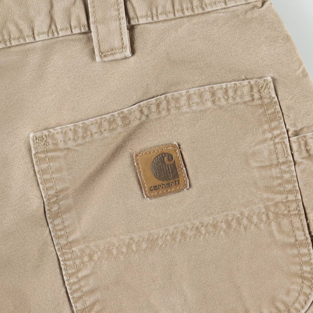 Carhartt Duck Painter Shorts, Men's Size W36 cotton Beige type Vintage Second Hand