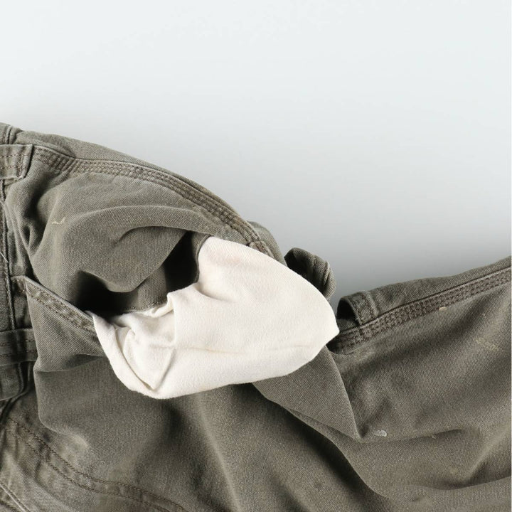 Carhartt Relaxed Fit Duck Painter Shorts, Men's, W34 equivalent cotton Khaki type Vintage Second Hand