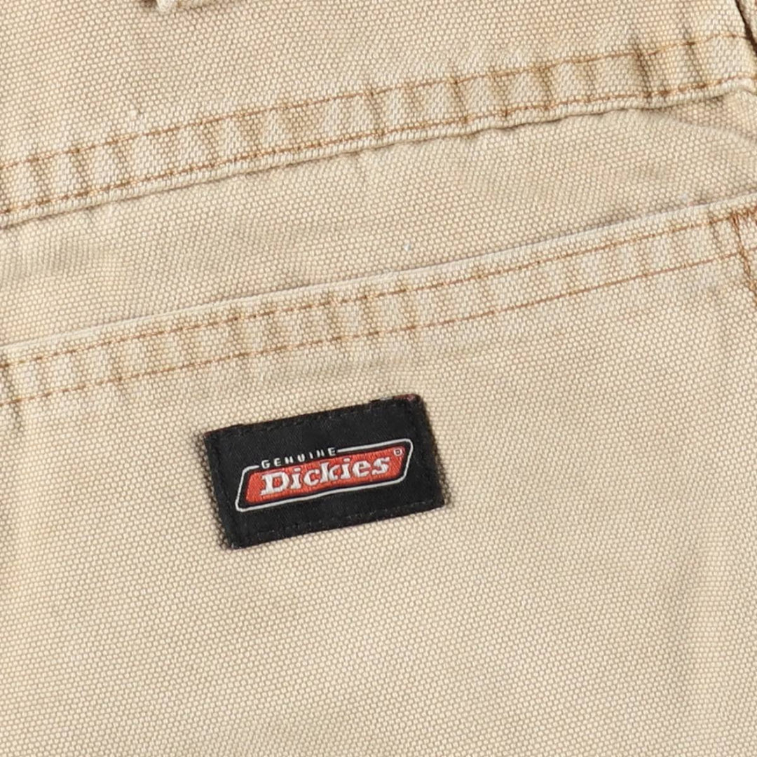 Dickies Duck Painter Shorts, Half Pants, Men's, W34 equivalent unclear Beige type Vintage Second Hand