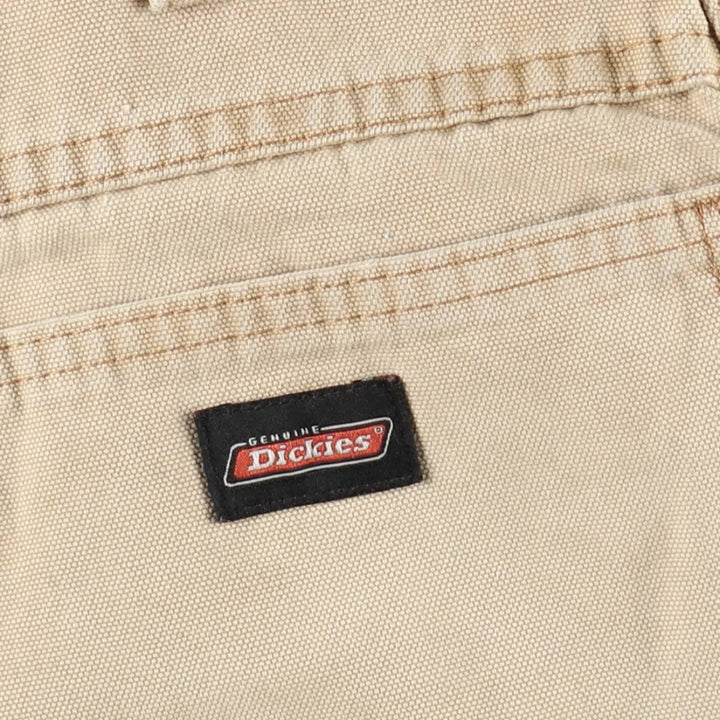 Dickies Duck Painter Shorts, Half Pants, Men's, W34 equivalent unclear Beige type Vintage Second Hand