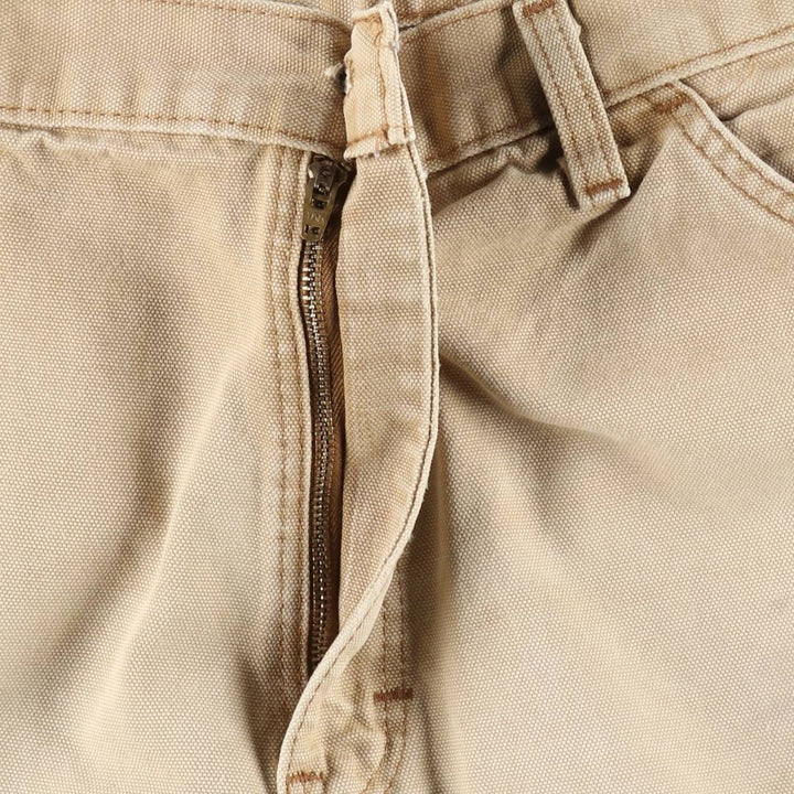 Dickies Duck Painter Shorts, Half Pants, Men's, W34 equivalent unclear Beige type Vintage Second Hand