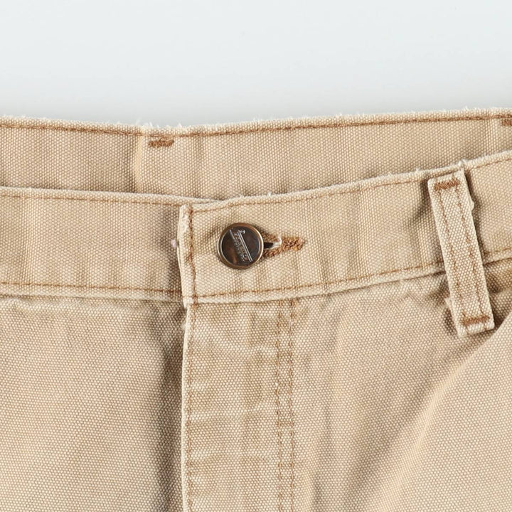 Dickies Duck Painter Shorts, Half Pants, Men's, W34 equivalent unclear Beige type Vintage Second Hand
