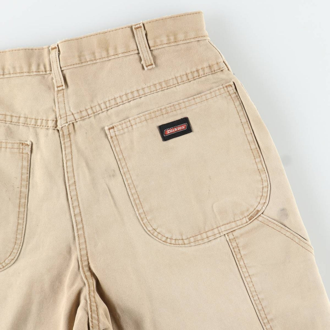 Dickies Duck Painter Shorts, Half Pants, Men's, W34 equivalent unclear Beige type Vintage Second Hand