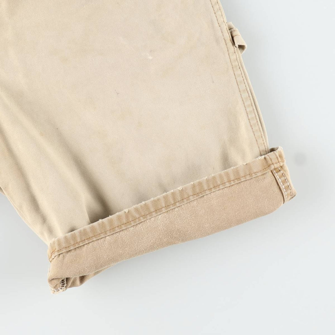 Dickies Duck Painter Shorts, Half Pants, Men's, W34 equivalent unclear Beige type Vintage Second Hand