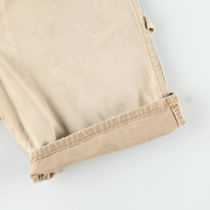 Dickies Duck Painter Shorts, Half Pants, Men's, W34 equivalent unclear Beige type Vintage Second Hand