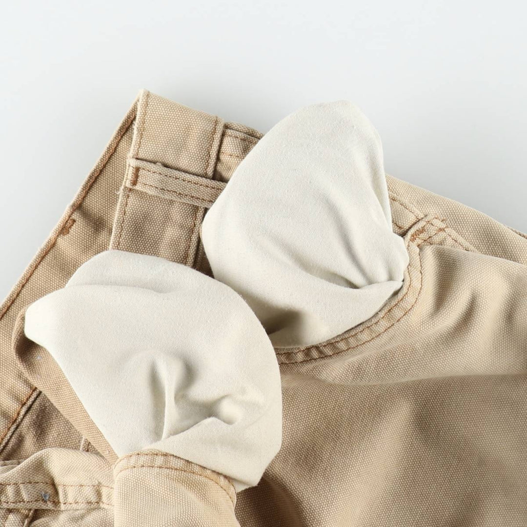 Dickies Duck Painter Shorts, Half Pants, Men's, W34 equivalent unclear Beige type Vintage Second Hand