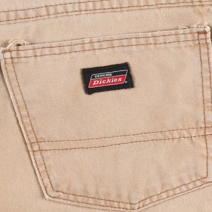Dickies Duck Work Shorts, Men's, Size W36 cotton Khaki type beige Vintage Second Hand