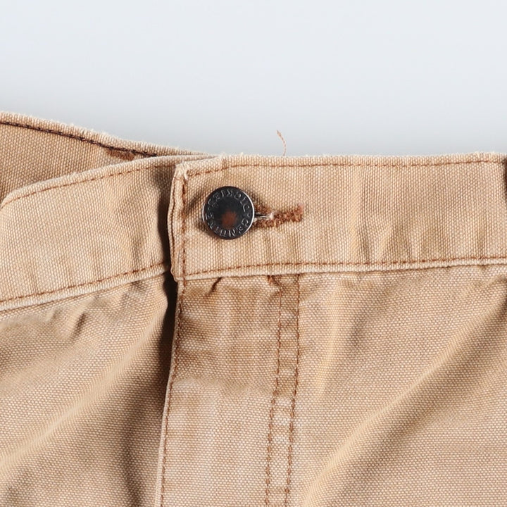 Dickies Duck Work Shorts, Men's, Size W36 cotton Khaki type beige Vintage Second Hand