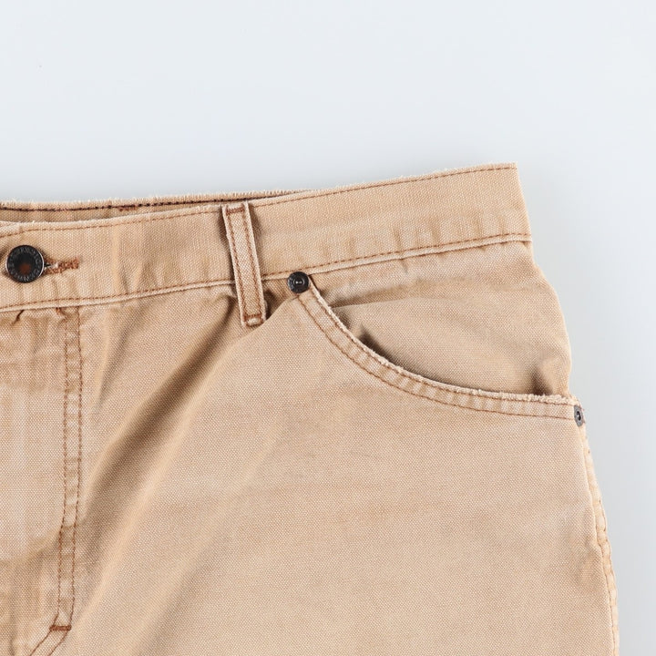 Dickies Duck Work Shorts, Men's, Size W36 cotton Khaki type beige Vintage Second Hand