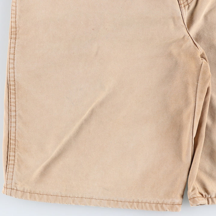 Dickies Duck Work Shorts, Men's, Size W36 cotton Khaki type beige Vintage Second Hand